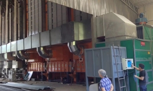 空气能热泵粮食烘干热风炉产品特点